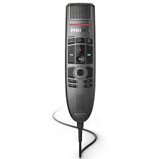 Philips SpeechMike SMP3700 Premium Touch Voice Recorder Microphone with Philips Dictation and Voice Recognition Software Ergonomic Design and Sensor Control Panel Operation Anthracite